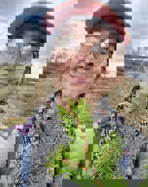 Porträttfoto av Hannah Burger