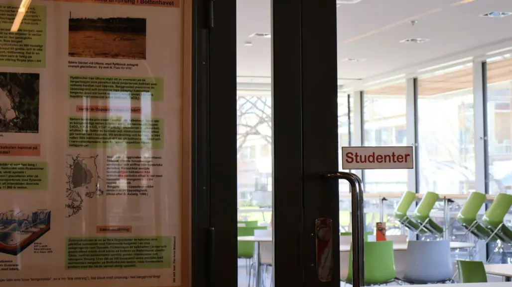 Bild på studentrummet i MVM-huset