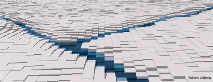 3D model of a ditch
