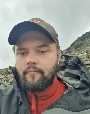 Porträttfoto av Albin Larsson Ekström